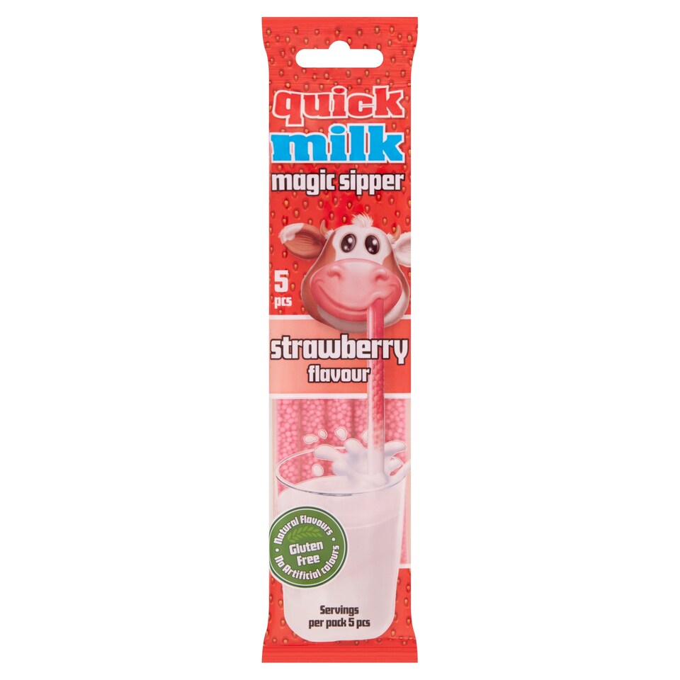 Quick Milk Magic Sipper Strawberry