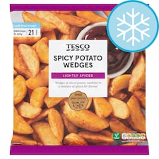 Tesco Spicy Potato Wedges 750G
