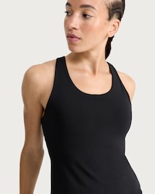 F&F Active EVERYHOUR Racerback Vest in Black