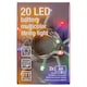 Obrázek 1 pro produkt Snow Meister SM2700 20 LED barevný světelný řetězec na baterie