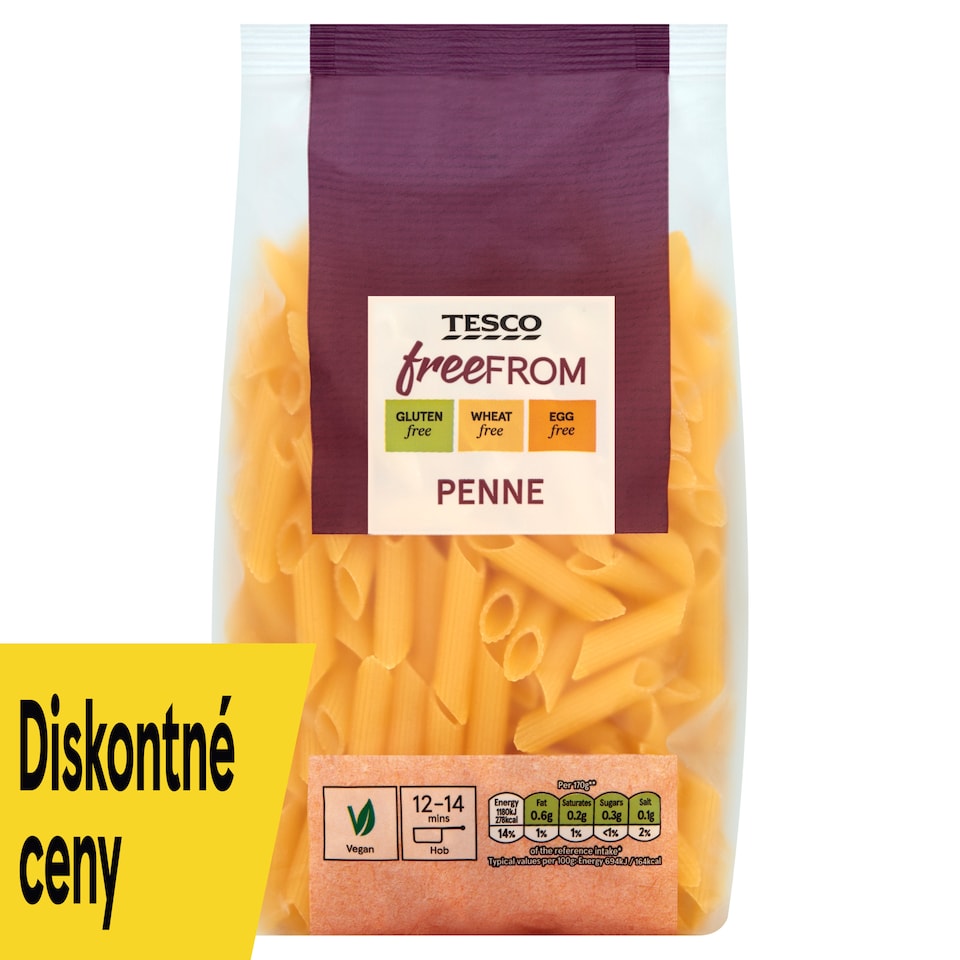obrázok 1 z Tesco Free From Penne 500 g
