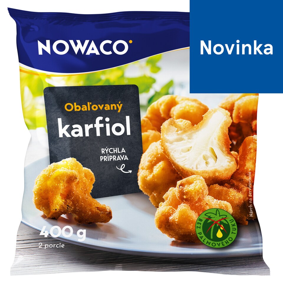 Nowaco Obaľovaný karfiol 400 g