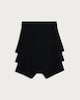 image 2 of F&F 3-Pack Cotton Rich Trunks in Black