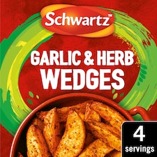 Schwartz garlic & Herb Potato Wedges Recipe Mix 38g