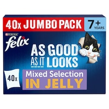 Felix As Good As It Looks Senior Pouches 40X100g