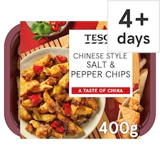 Tesco Chinese Style Salt & Pepper Chips 400g