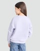 image 3 of Wicked Cotton Rich Embellished Slogan Sweatshirt in Lilac