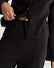 image 2 of F&F Wide Leg Seam Detail Trousers  in Brown