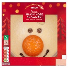 Tesco Smash Nose Snowman Cheesecake 550G