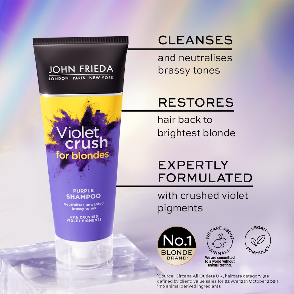 image 1 of John Frieda Sheer Blonde Colour Renew Shampoo 250Ml