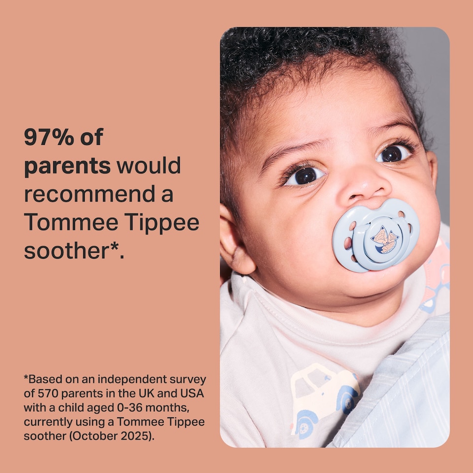 image 1 of Tommee Tippee Fun Style Soothers, 18-36m, Pack of 2