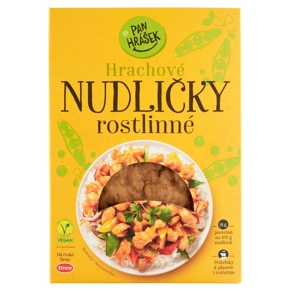 Pan Hrášek Hrachové nudličky rostlinné 180g
