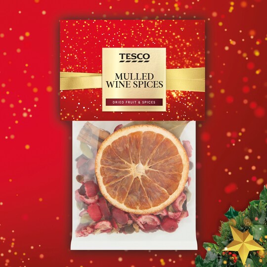 Tesco Mulled Wine Spices 21G Tesco Groceries