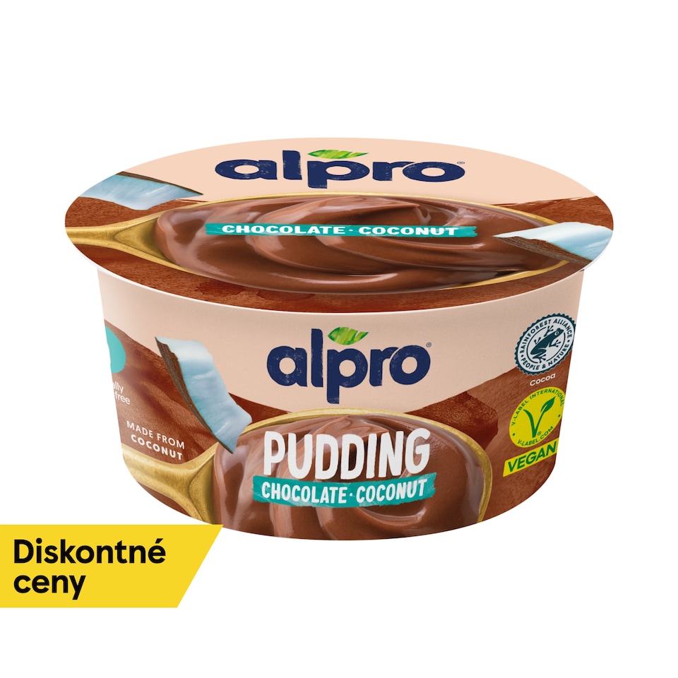 ALPRO Chocolate-Flavored Coconut Pudding 135 g