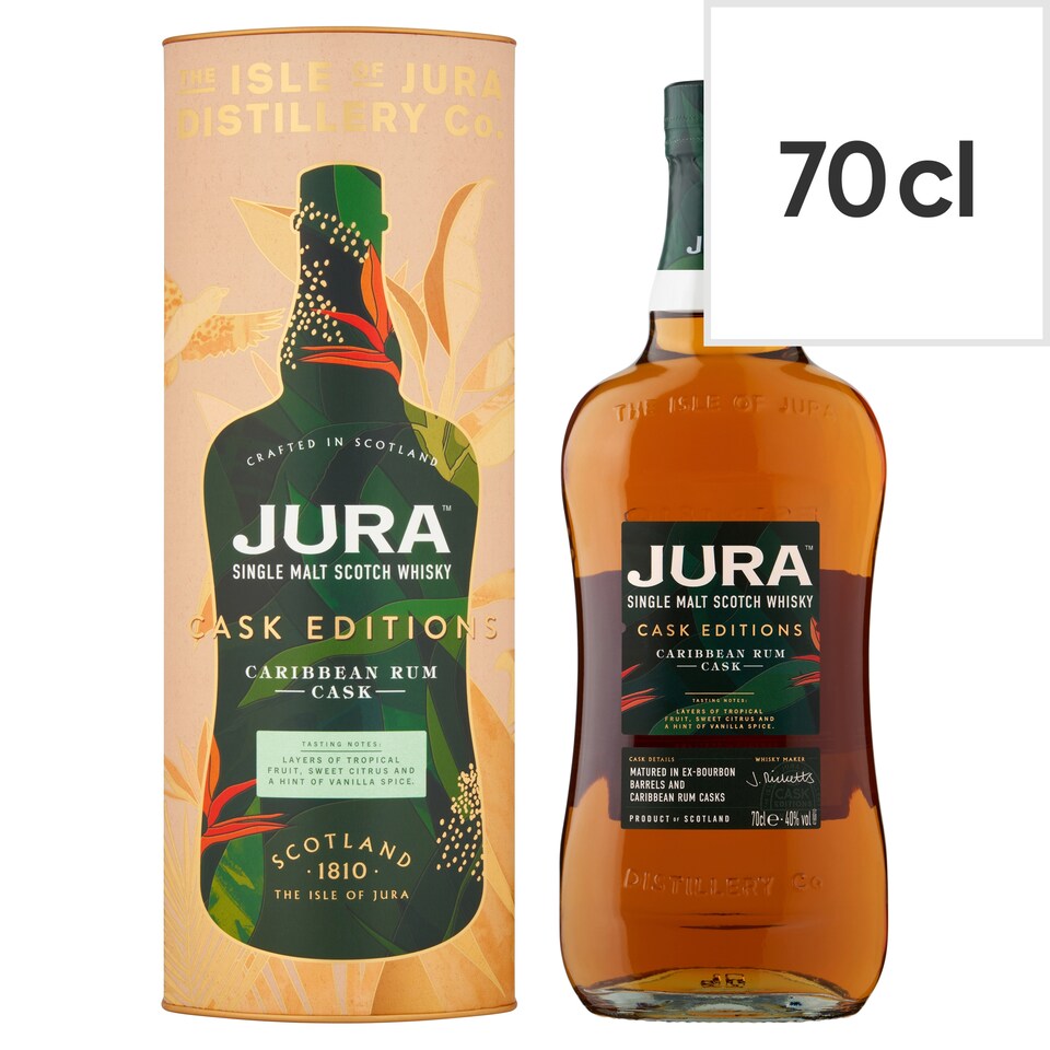 image 1 of Jura Cask Edition Single Malt Scotch Whisky - Rum Cask Finish 70cl
