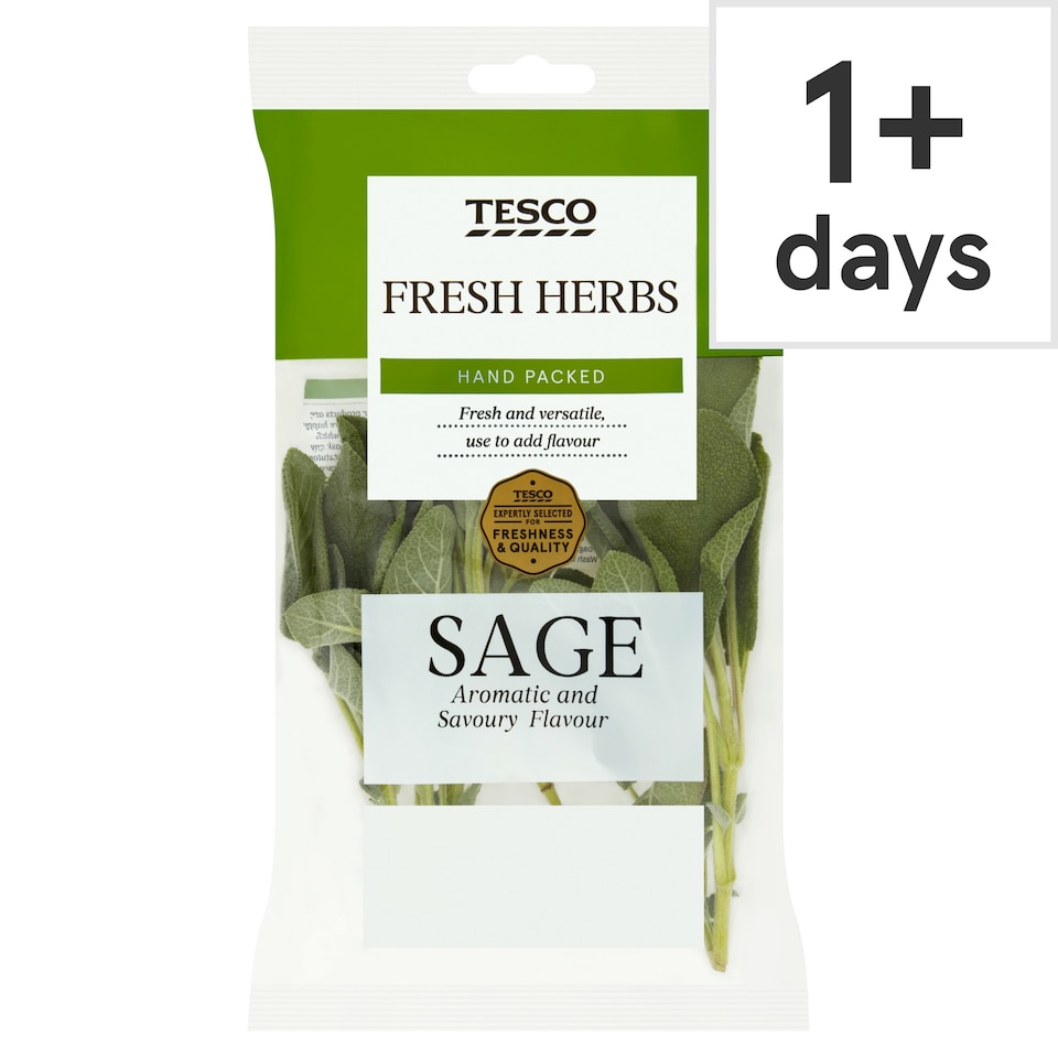 image 1 of Tesco Fresh Herbs Sage 20G