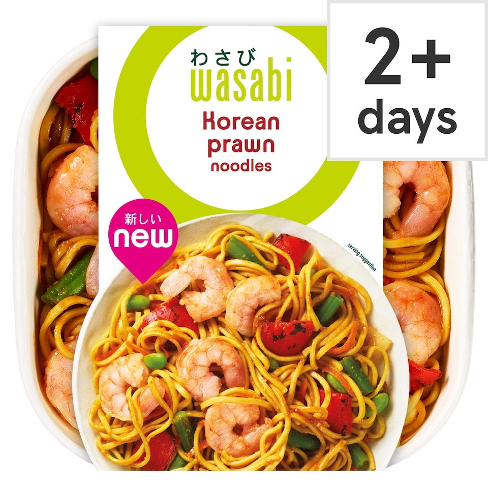 Wasabi Korean Prawn Noodles 400G