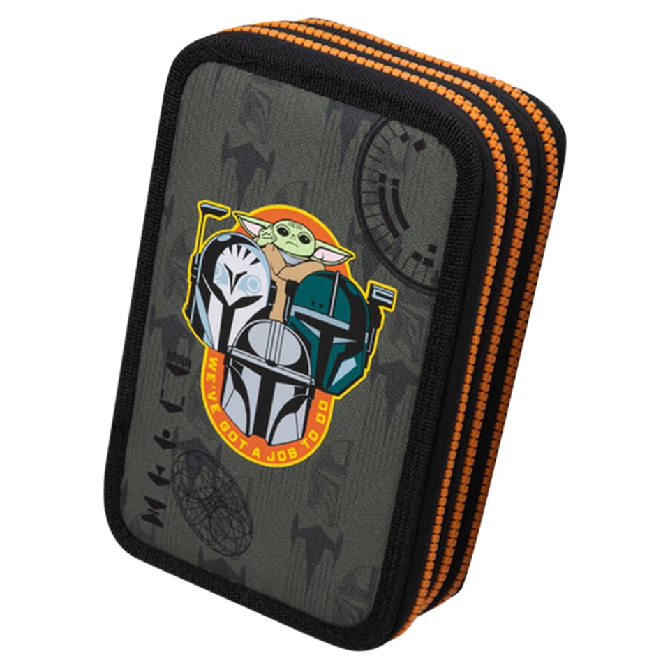 image 1 of CoolPack Star Wars The Mandalorian Jumper 3 Pancil Case with Equipment