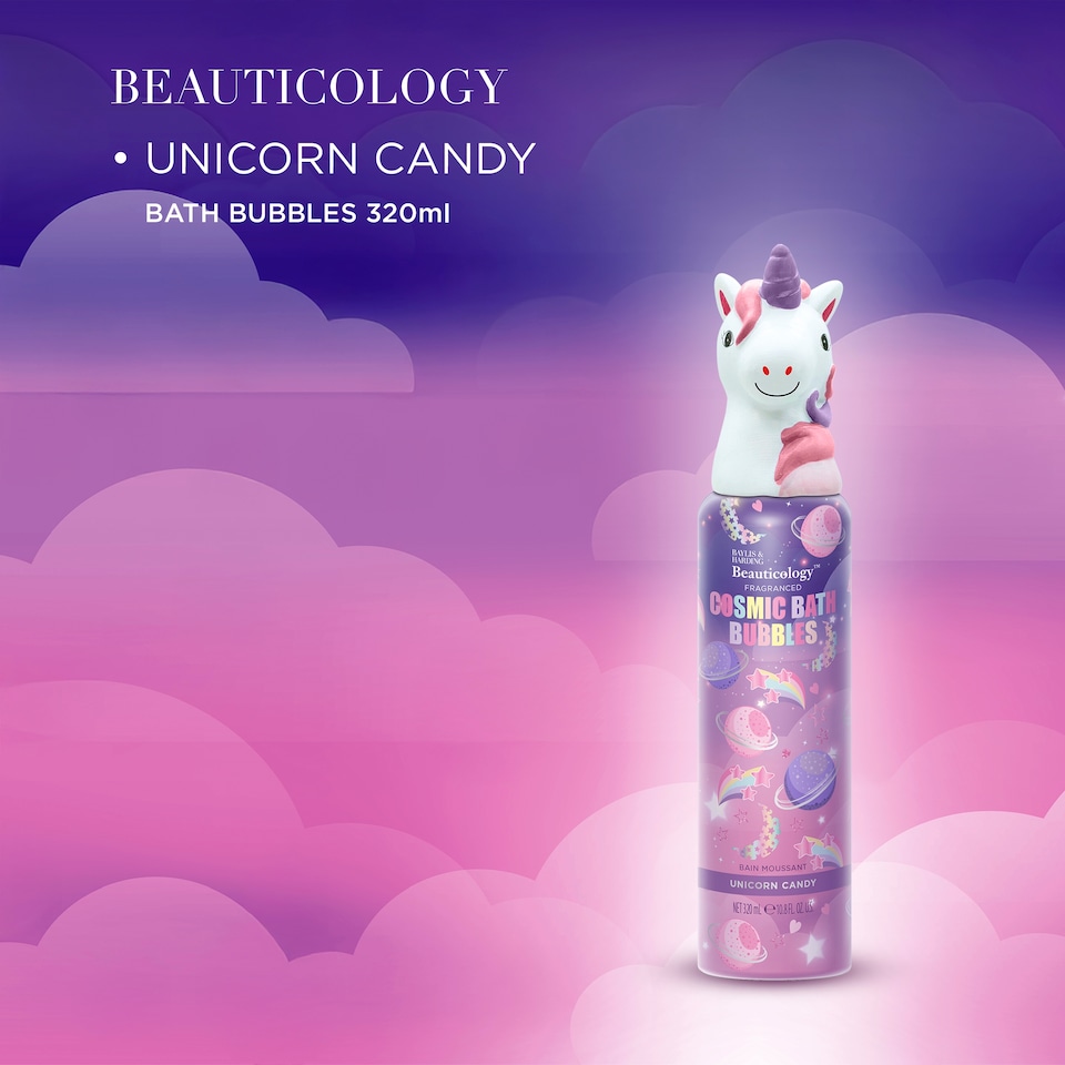 image 1 of Baylis & Harding Beauticology Cosmic Bath Bubbles Gift Unicorn Candy