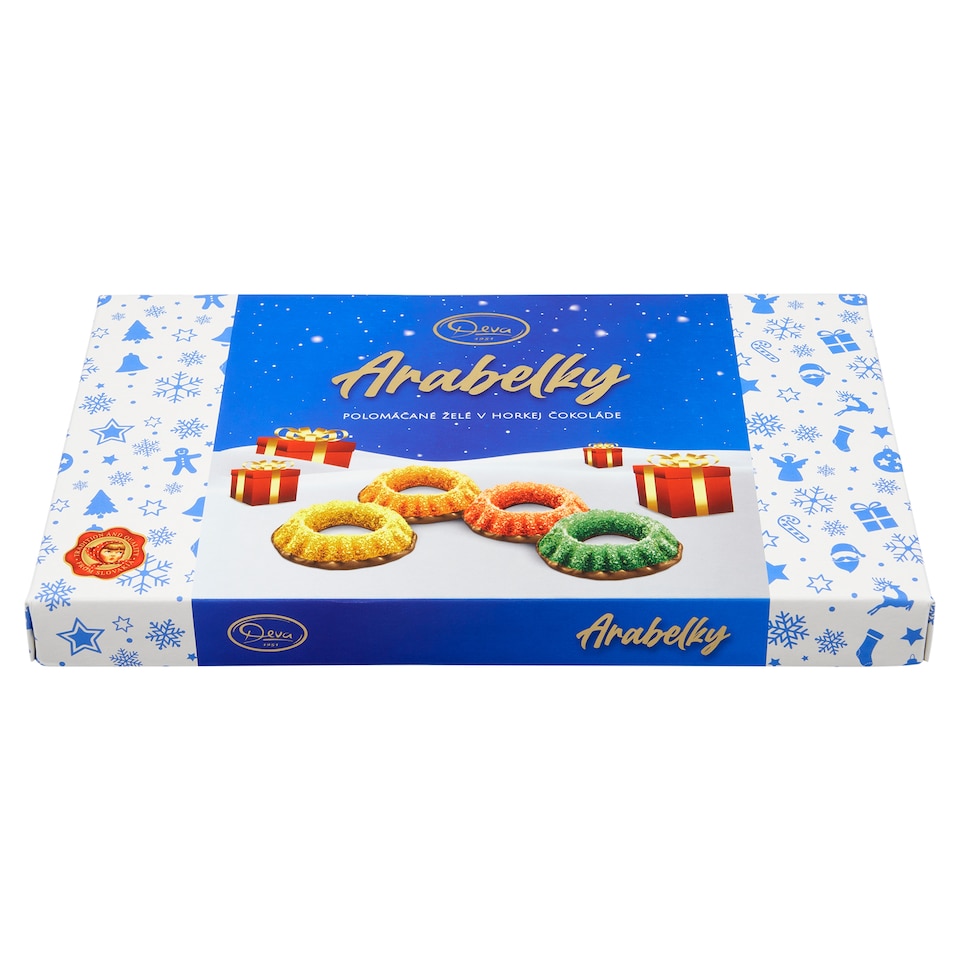 image 1 of Deva Arabellas Half-Dipped Jelly in Dark Chocolate 235 g