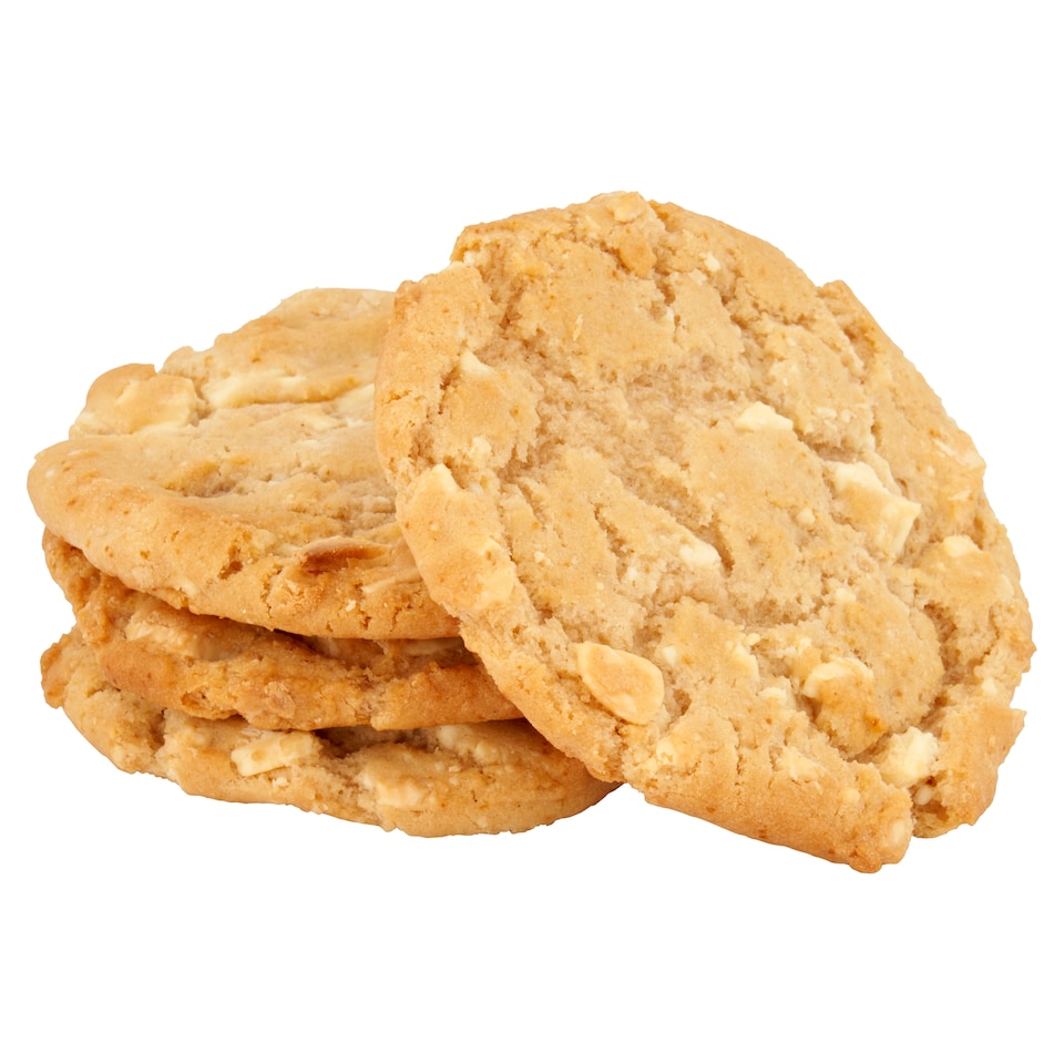 image 1 of Tesco Finest Belgian White Chocolate Cookie 4 Pack