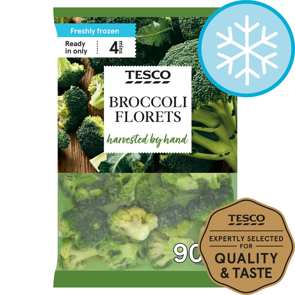 Tesco Broccoli Florets 900G Tesco Groceries
