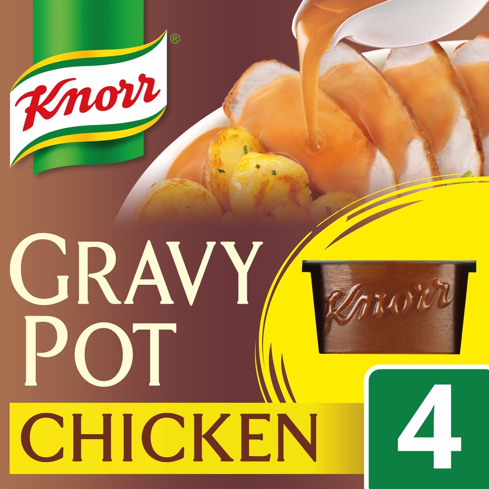 image 1 of Knorr Chicken Gravy Pot 4 X 28G