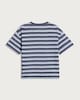 image 5 of F&F Boys 3-Pack Pure Cotton Stripe Short Sleeved T-Shirts in Blue