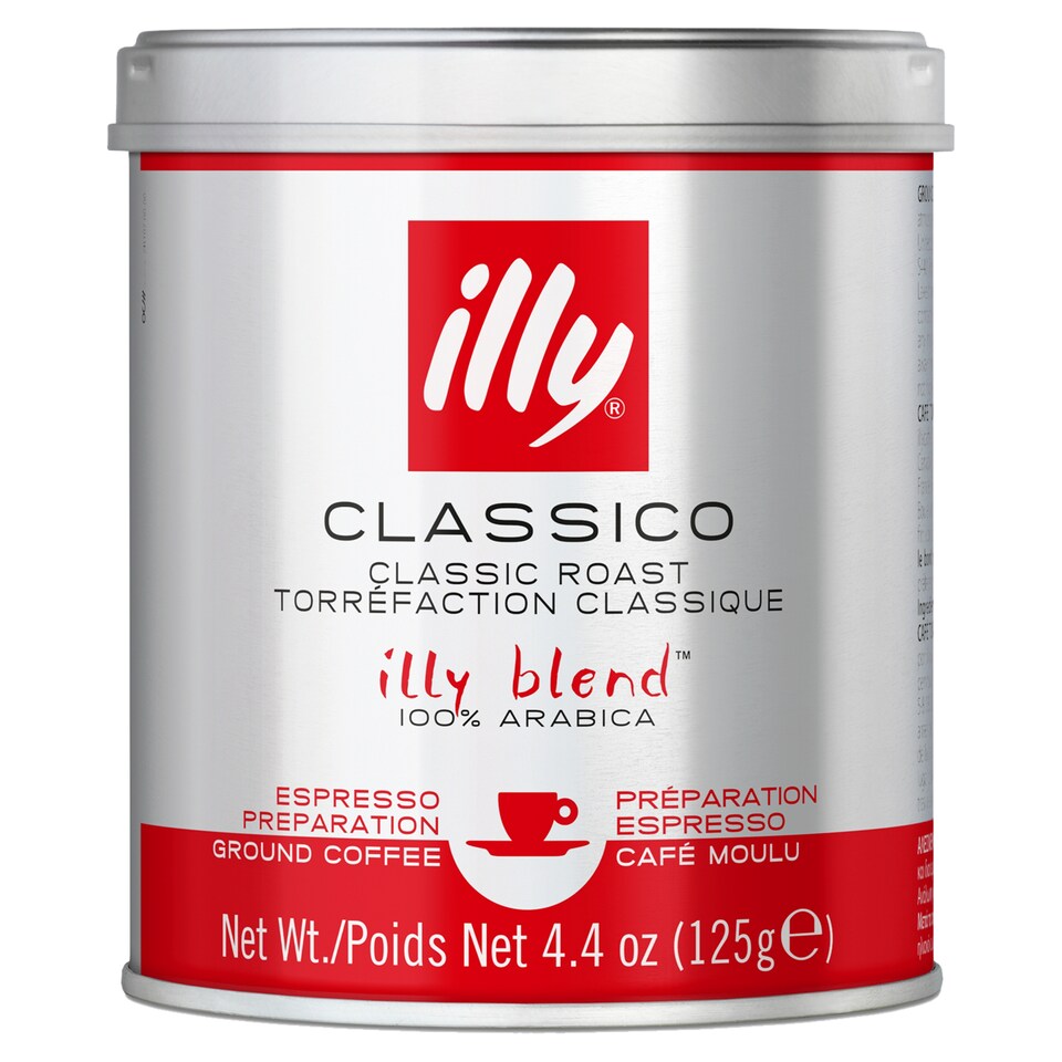 image 1 of Illy Espresso Ground Coffee 125G