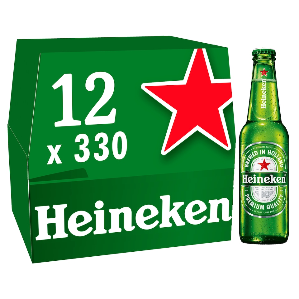 Heineken 12 X 330Ml Bottle Pack