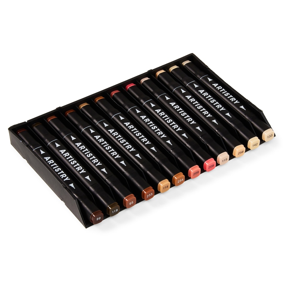 image 1 of Artistry Twin 12 Markers Skintones