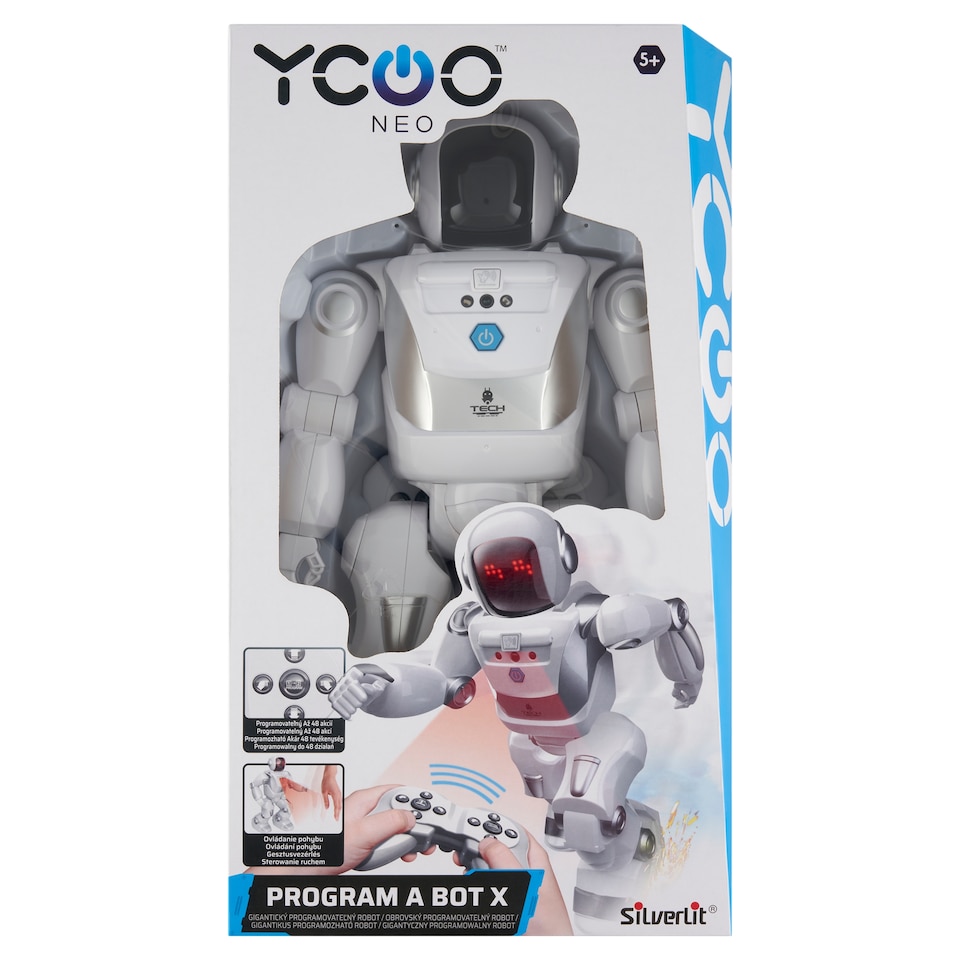 Silverlit YCOO Program A Bot X obrovský programovatelný robot
