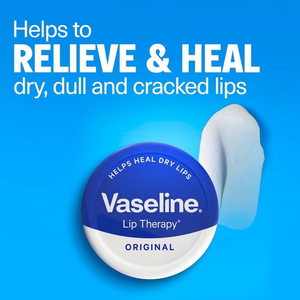 image 1 of Vaseline Lip Therapy Original 20G