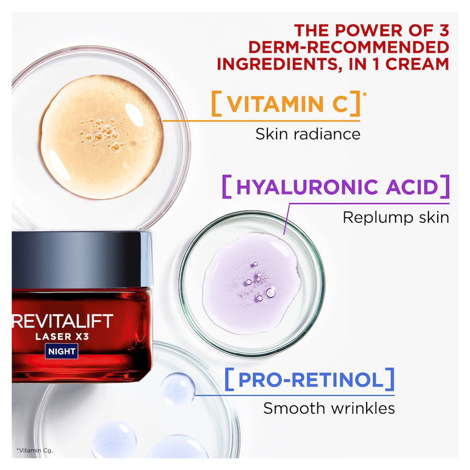 image 1 of L'Oreal Paris Revitalift Laser Renew Night Cream 50Ml