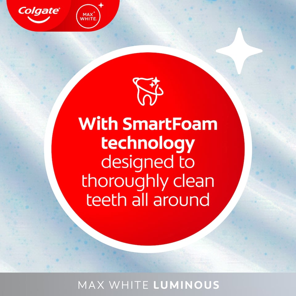 image 1 of Colgate Max White Luminous Whitening Toothpaste 125ml