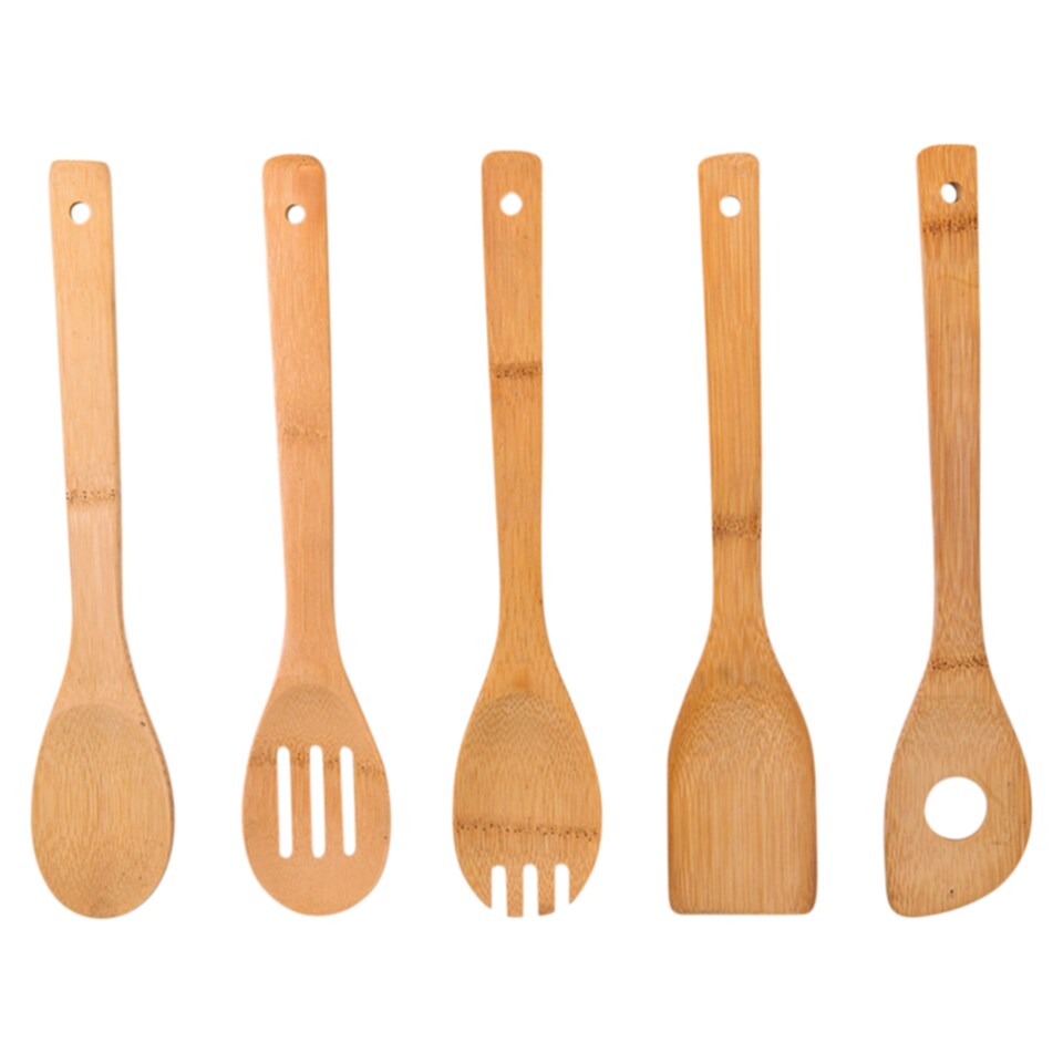 image 1 of Tesco Home Kitchen Utensils Set 5 pcs