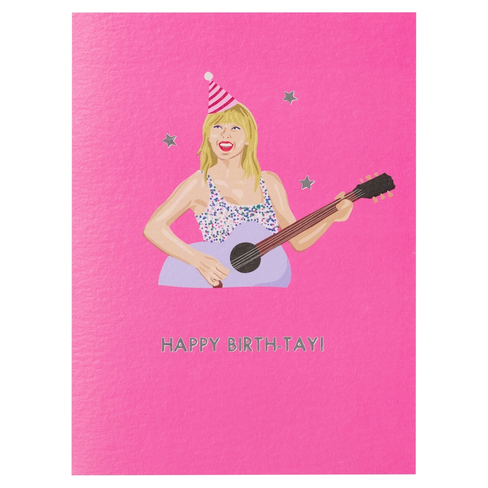 Paperchase Everyday Open Birthday Zoe Spry Taylor Swift 561902-0-1