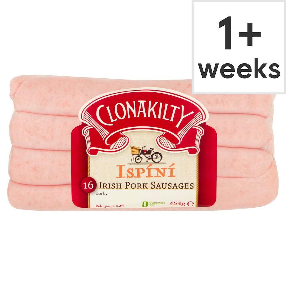 Clonakilty Pork Sausages 454G
