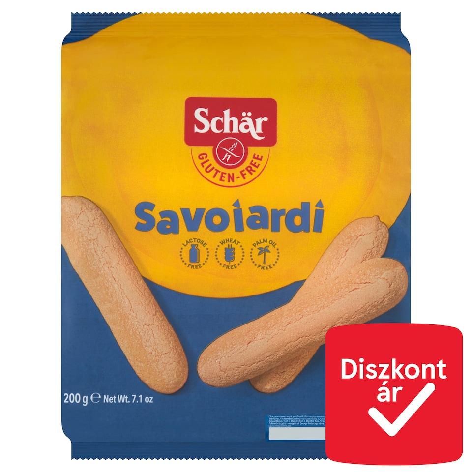 Schär gluténmentes babapiskóta 200 g   1. kép