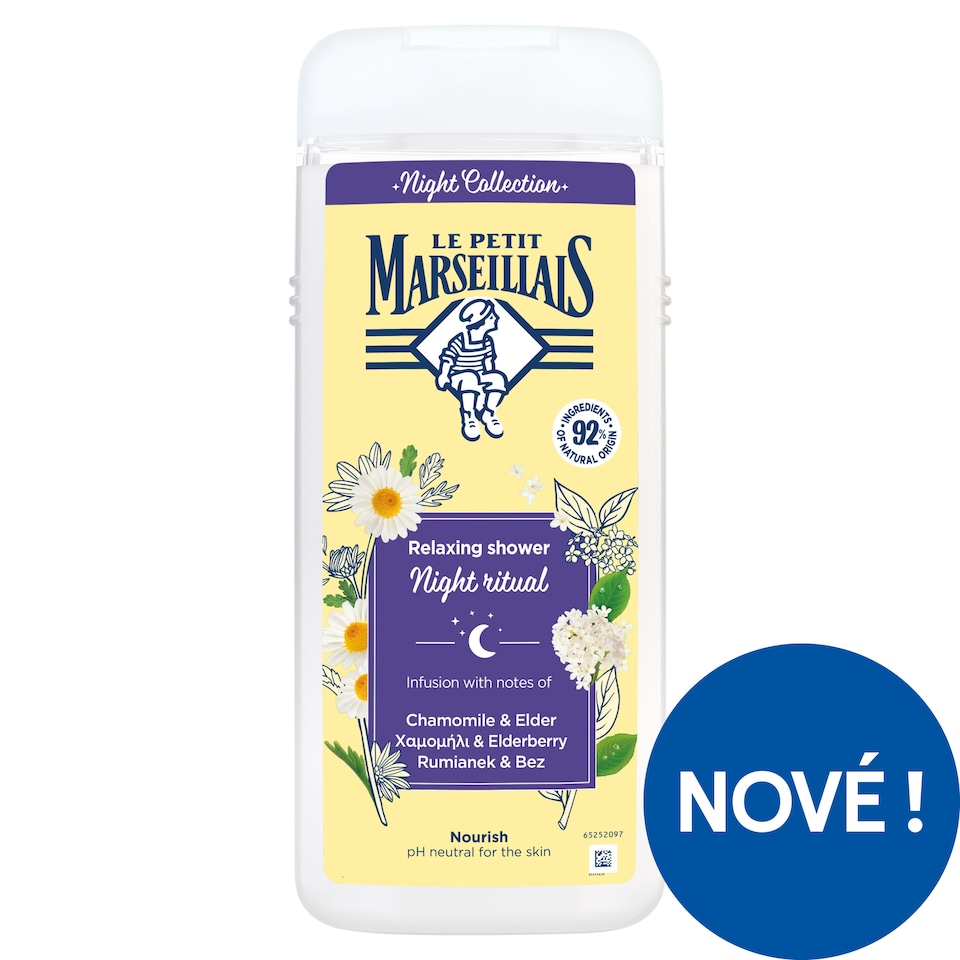 Le Petit Marseillais Night Collection Chamomile & Elderflower Shower Gel 650ml