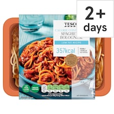 Tesco Calorie Controlled Spaghetti Bolognese 380G