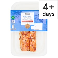 Tesco 2 Sweet Chill Hot Smoked Salmon Fillets 180G
