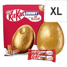 Kit Kat Chunky with Lotus Biscoff Milk Chocolate Easter Egg 233g
