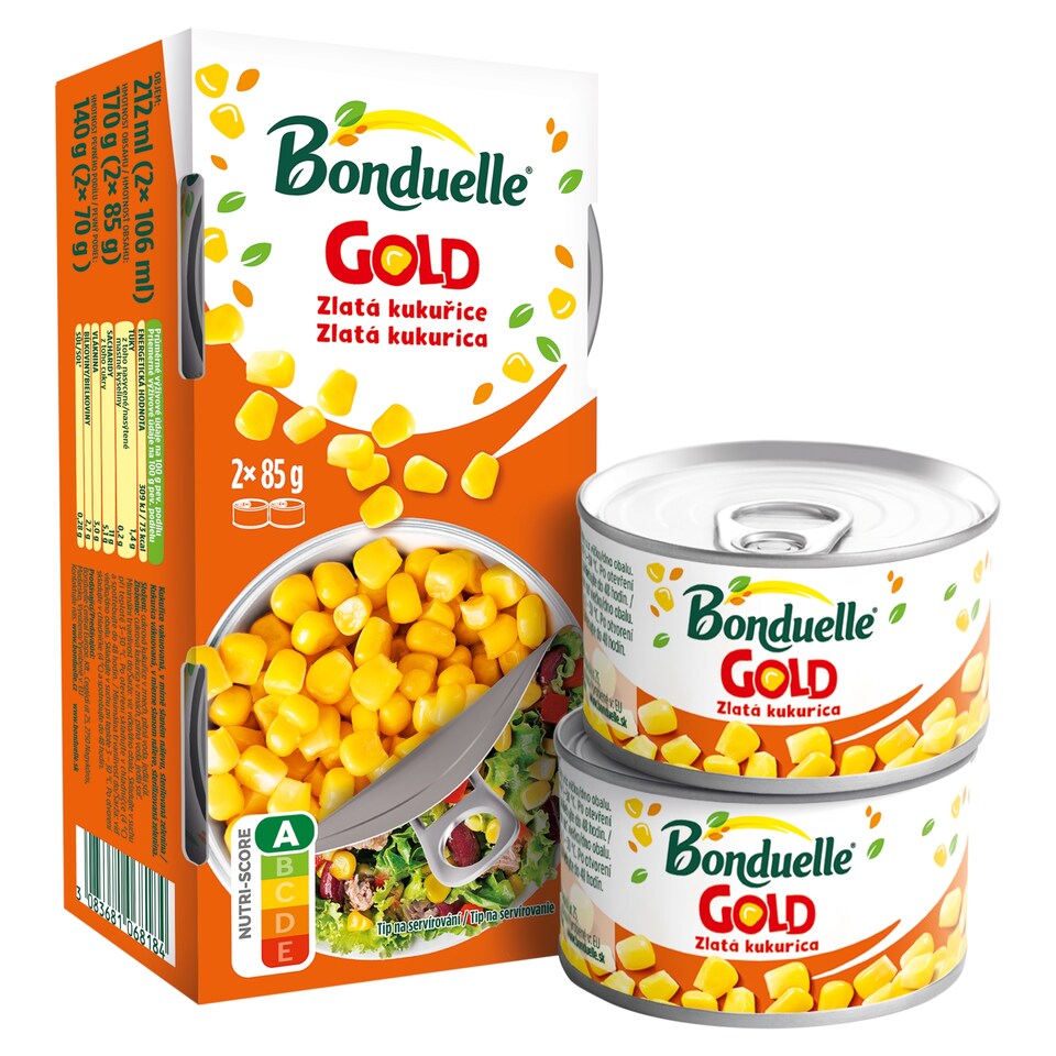 Bonduelle Gold Golden Corn 2 x 85g (170g)