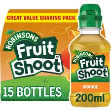 Fruit Shoot Orange Kids Juice Drink 15x200ml