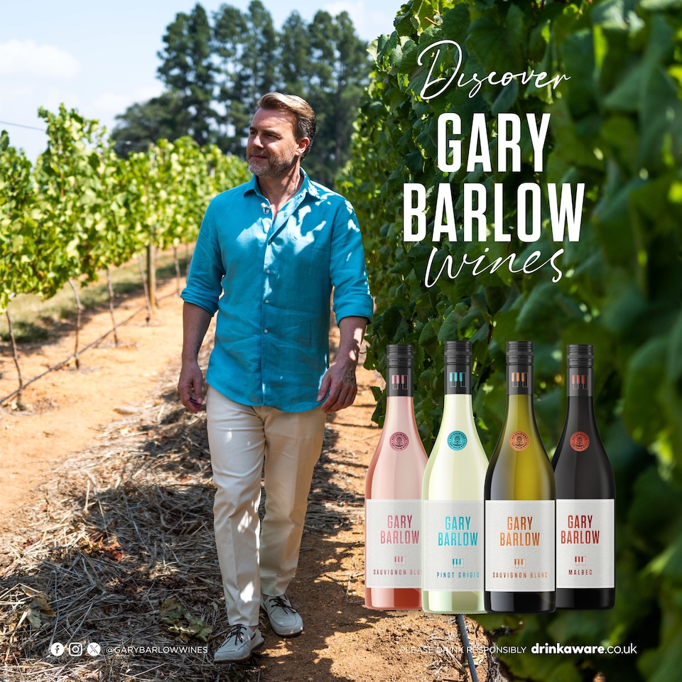 image 1 of Gary Barlow Sauvignon Blush 75cl