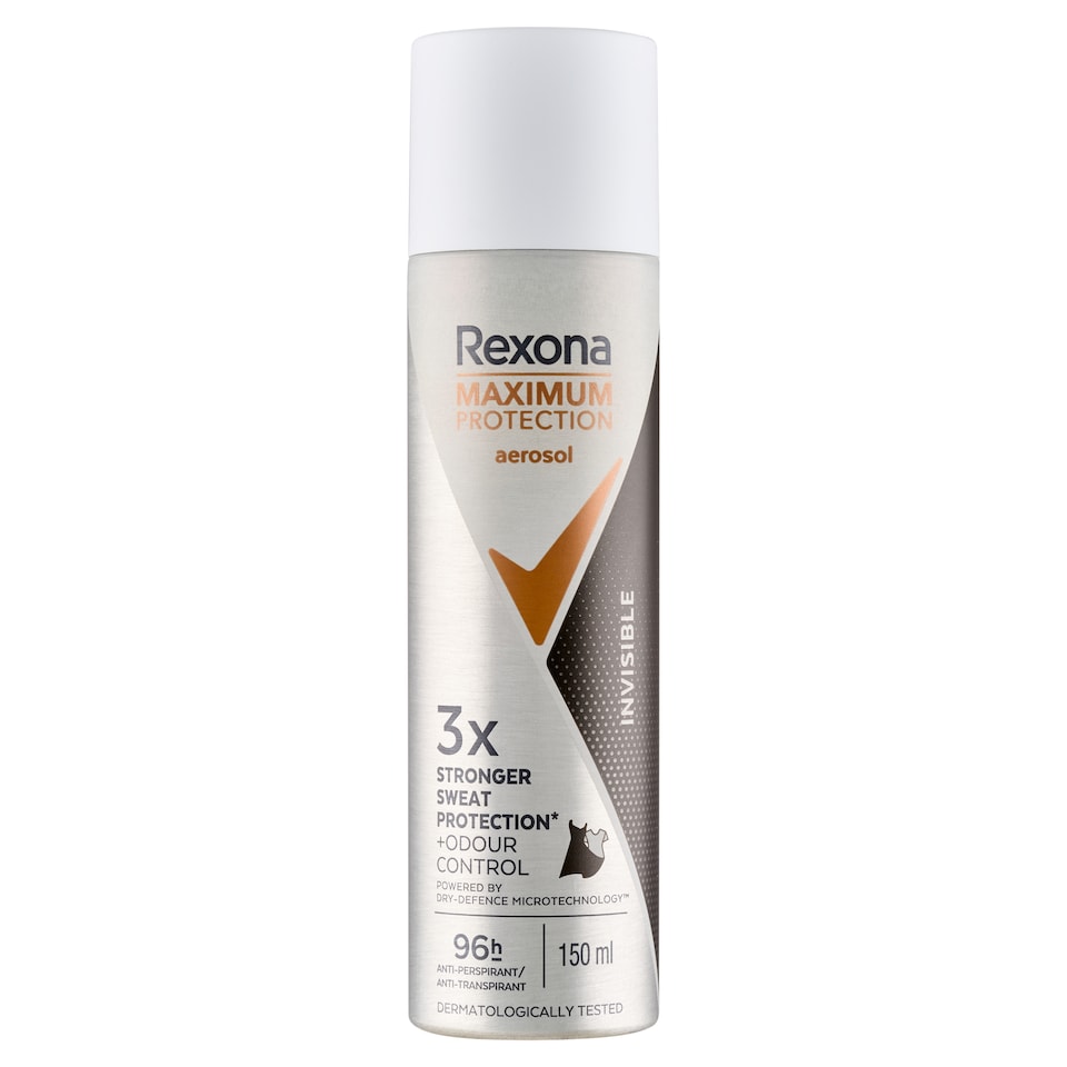 image 1 of Rexona Maximum Protection Invisible Antiperspirant Spray 150ml
