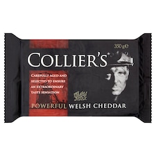 Collier's Powerful Welsh Cheddar 350g