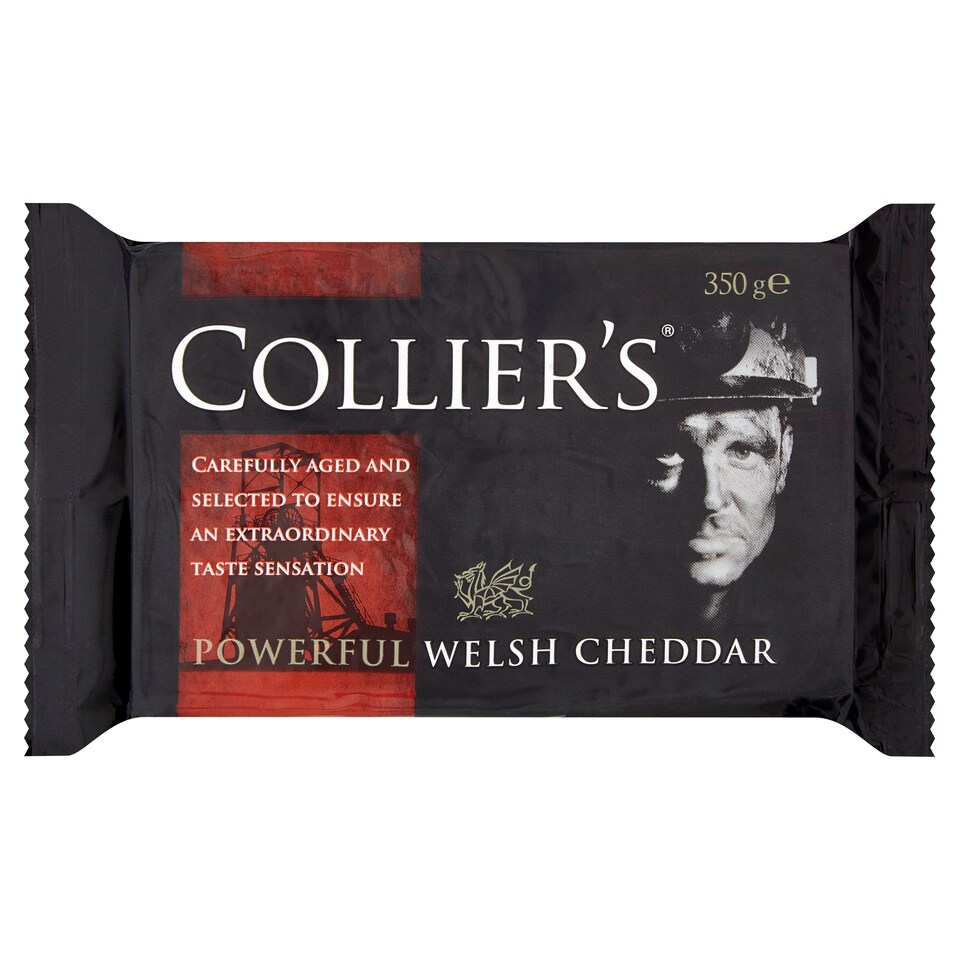 Collier's Powerful Welsh Cheddar 350g