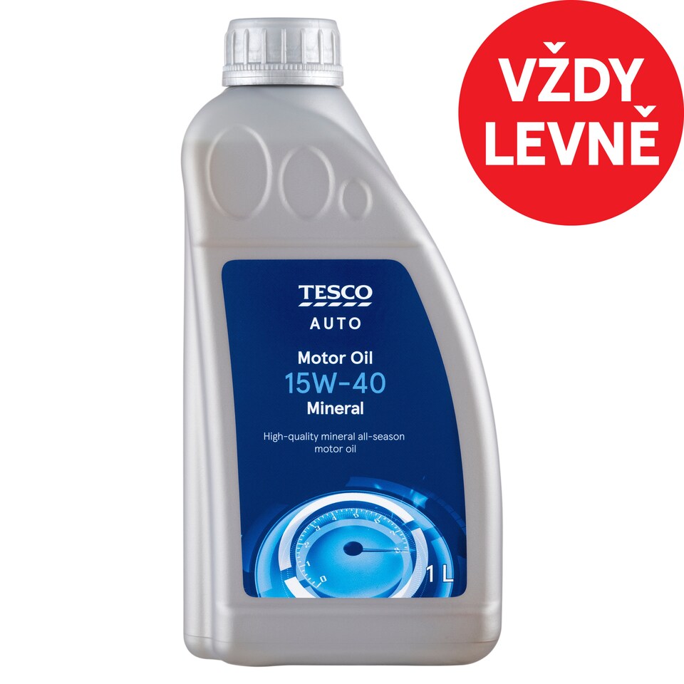 Tesco Auto Motor Oil 15W-40 1L